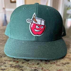 Fort Wayne Tin Caps Hat Green w/Apple Patch Youth